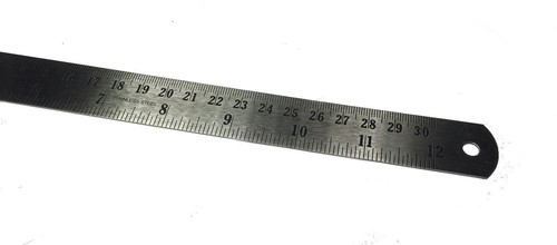 300mm steel ruler rule - 300mm,