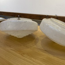 Art Deco glass ceiling light