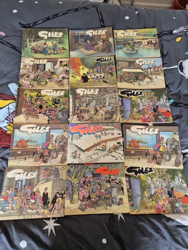 Giles cartoon books bundle x15 - giles,