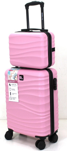 Set suitcase hard - set, of