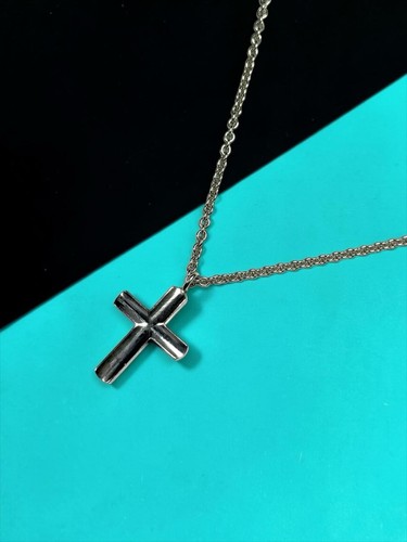 Tiffany concave cross 925 - &,