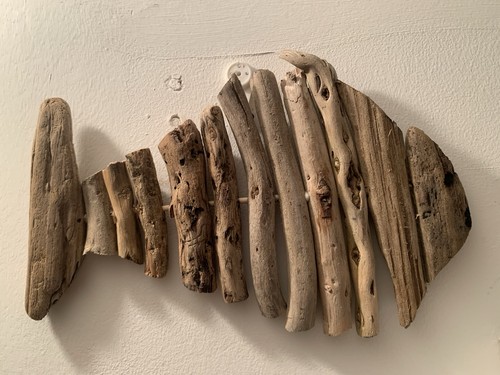 Rustic driftwood wall art - rustic,