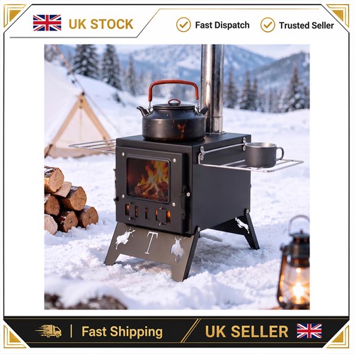 Foldable outdoor wood stove - foldable,
