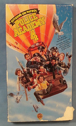 Screening tape vhs - tape., police