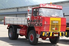 Truck Photo Hanomag Henschel F 191 Tipper Switzerland Red Abächerli Transporte S #k3lx