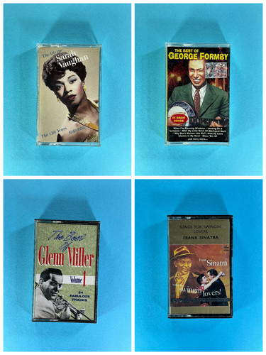 Vintage cassette tapes - vintage, joblot