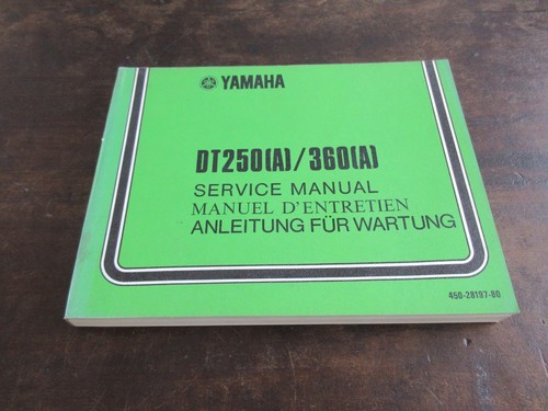 Yamaha dt250 dt360 - dt360,