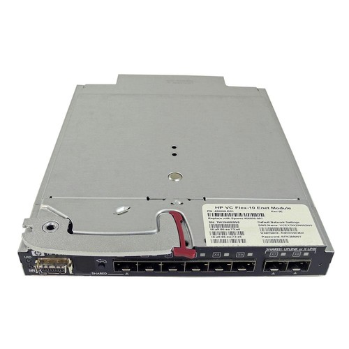 Switch flex 10 - hp, 10gb