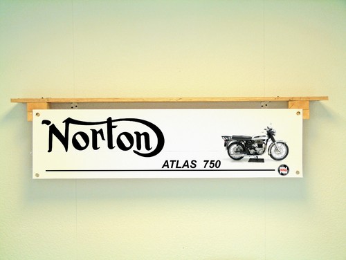 Norton atlas banner classic - norton,