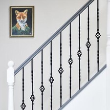 Double twist basket metal - double,
