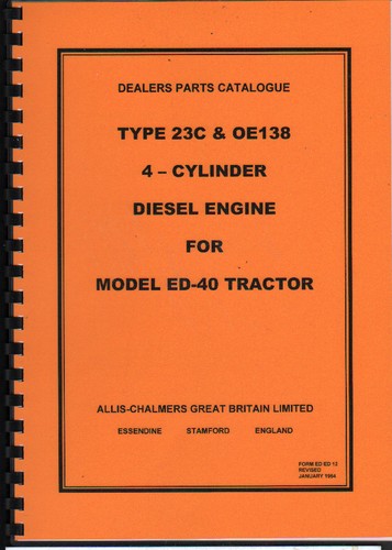 Allis chalmers 4 - allis-chalmers, "ed-40"
