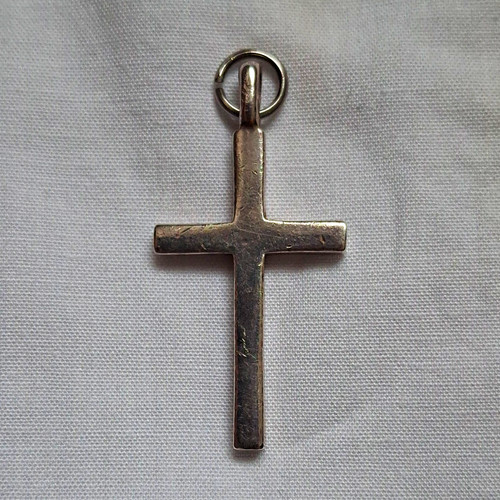 925 sterling silver - silver, cross
