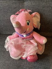 Princess Anxious Plush Pink Elephant Soft Toy