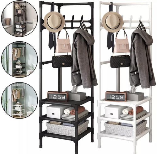 Corner coat stand metal - corner,