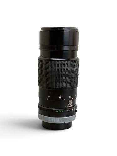 Canon 200mm 0 - fd, telephoto