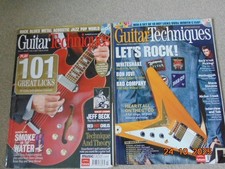 Guitar Techniques, Tuition Magazines x 2    2006 & 2010