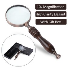 10x handheld magnifier - handheld, reading