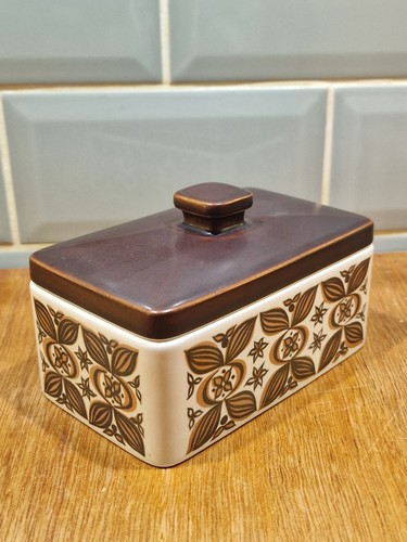 Vintage hornsea white brown - hornsea,