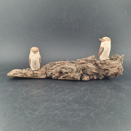 Vintage handcrafted kookaburra - handcrafted,