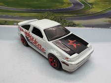 Hot Wheels Toyota Corolla AE-86 White