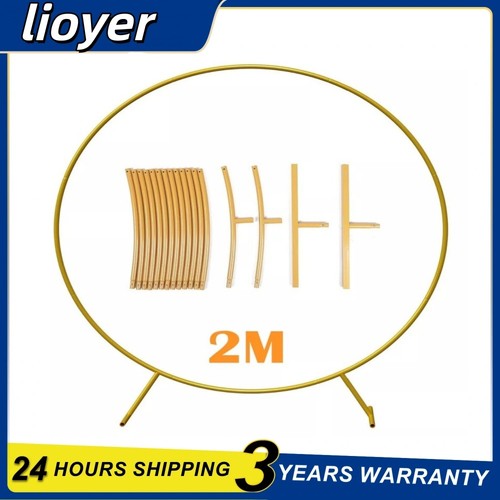 Round hoop balloon arch - 2m,