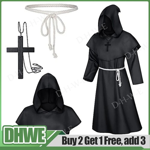 Halloween adult men monk - men,