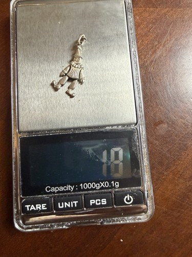Vintage sterling silver clown - sterling,
