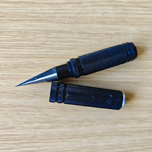Awl tool knurled metal pin - awl,