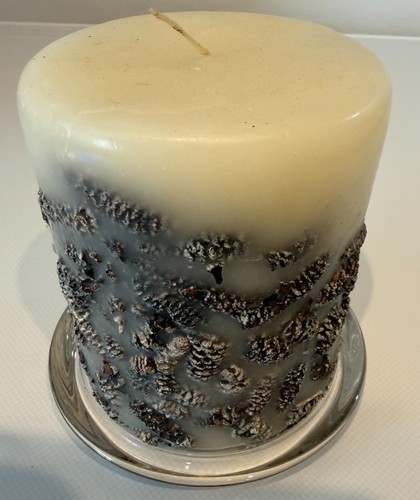 Handmade candle black - candle,