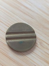 Vintage Eurocoin London Brass Arcade Token – Gaming / Vending Machine Coin #1