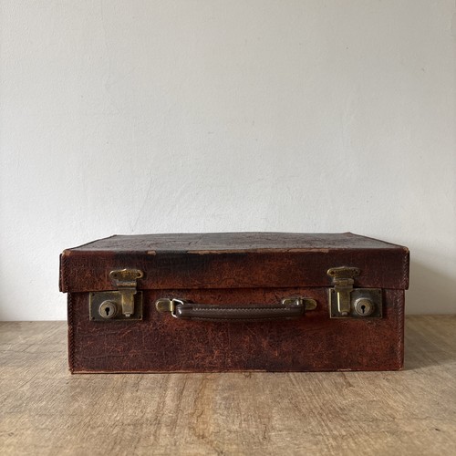 Vintage leather bound - leather,