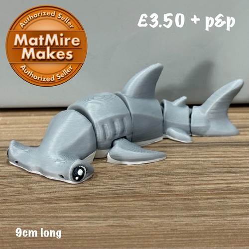 Mini hammerhead shark fidget - mini,