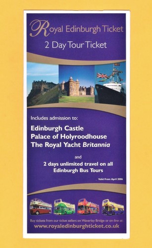 Lothian buses leaflet - lothian, royal