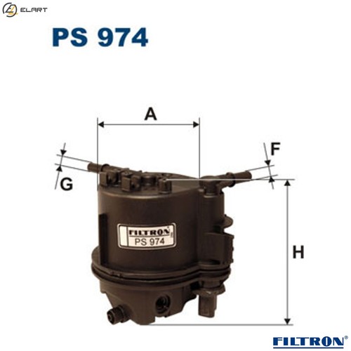 Fuel filter 974 for - filter,
