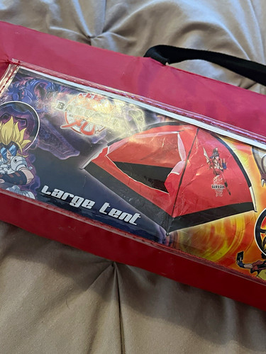 Bakugan large red dome tent - tent, 2