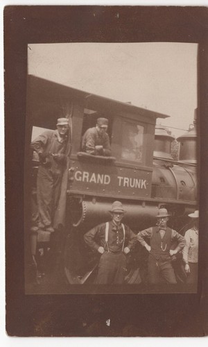 Vtg grand trunk - grand, railway