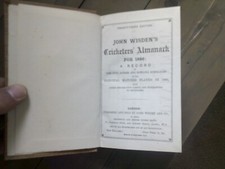 1886-1941 Wisden Cricketers Almanacks Rebound Without Covers