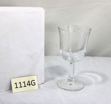 1960'S 1.5 OZ CLEAR SHOT GLASS
