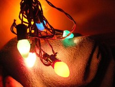 Vintage Christmas Tree Lights Bulbs 110 v Working C7 Various Colours