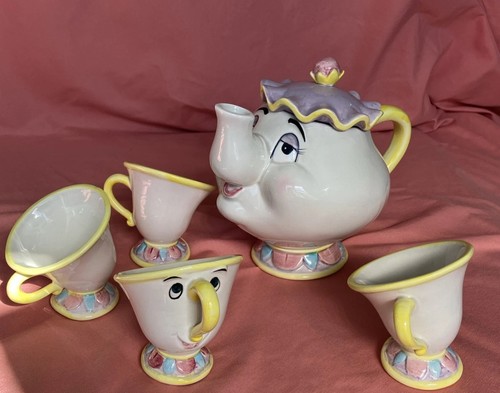 Disney mrs potts tea set - mrs,