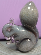 Wedgewood Glass Grey Squirrel