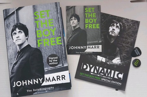 Johnny marr signed biog rare - biog,