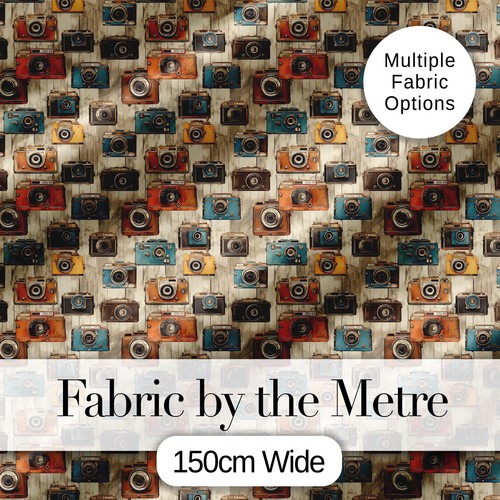 Vintage camera scatter pattern - scatter,