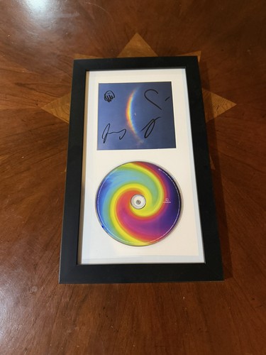Coldplay full band - band, signed