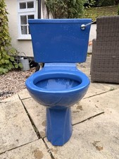 Shire Royal Blue Retro Toilet