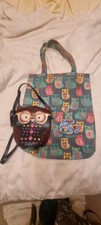 Owl Handbag And Purse Bundle