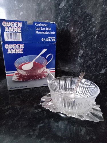 Vintage queen anne confiturier - vintage,