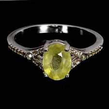 925 Sterling Silver Ring Oval