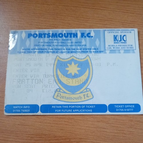 Ticket 1997 1998 - ticket, 1997/1998