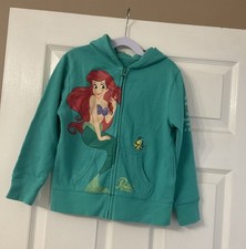 Disneyland Park, Disney, Ariel Hoodie, Little Mermaid, Size Small (age 6)